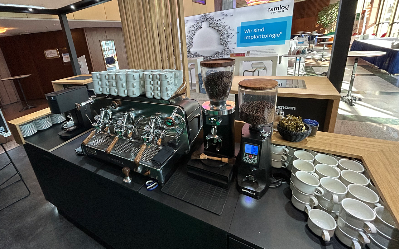 Ein Messestand aus der Sicht des Barista | Kaffee-Catering - Messe